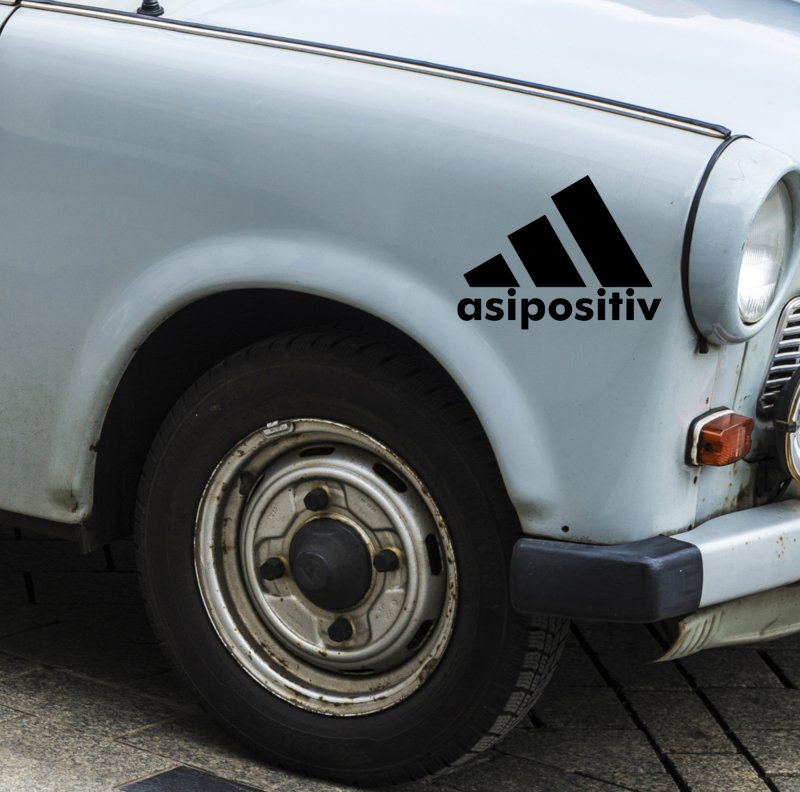 Trabbi-Autoaufkleber 46360 Asipositiv  Mein-Motiv-de